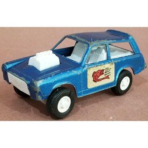 TOOTSIETOY VEGA Sport Ranch blue metal body, white plastic interior Made in USA